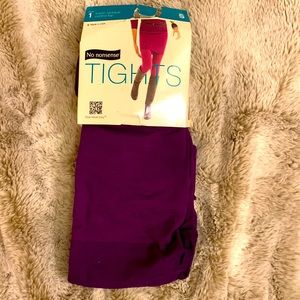 Brand new- No Nonsense Tights- size small
